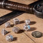Набор кубиков The Witcher Dice Set. Geralt - The White Wolf